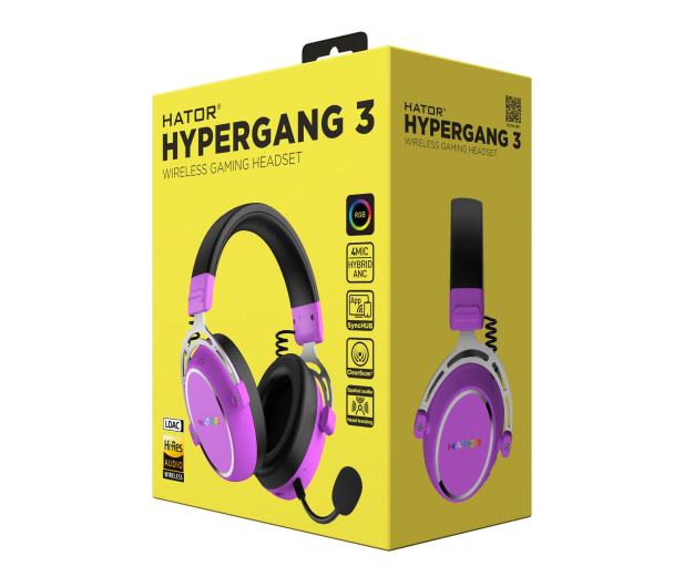 HATOR Hypergang 3 Wireless (fioletowe) - 1335969 - zdjęcie 7